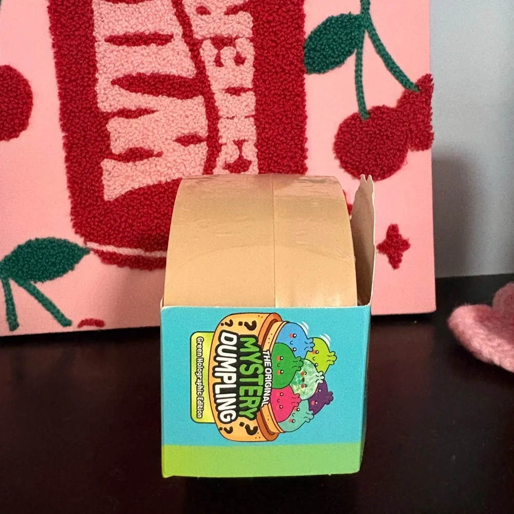 RMS Myster Dumpling Squishy Apple Scented Green Holographic Series